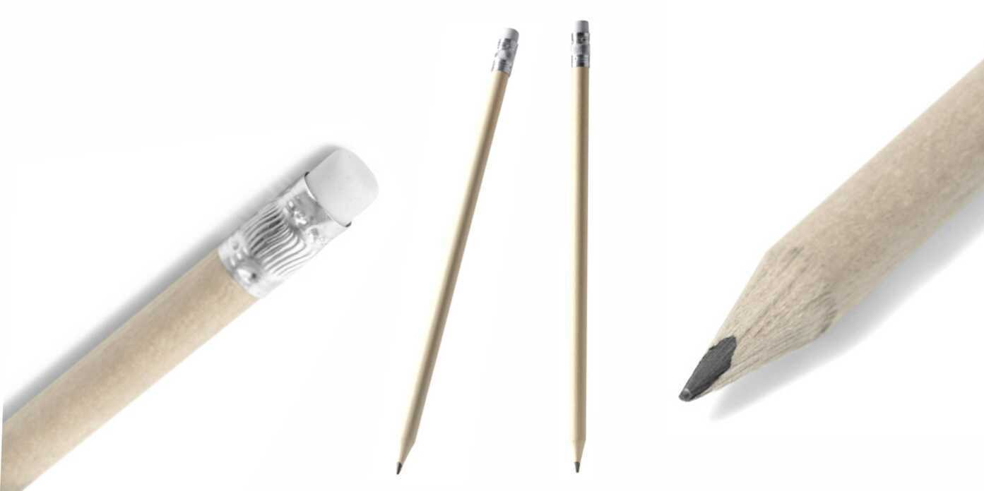 эко карандаши из переработанного картона